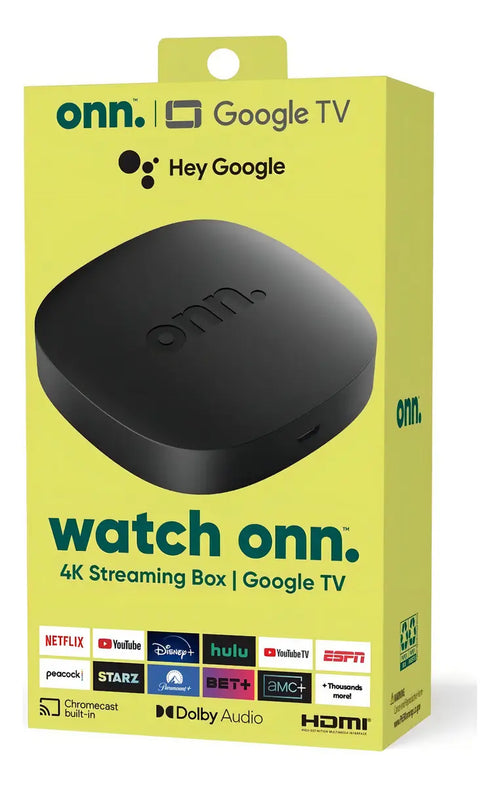 TV Box Onn 4K UHD Streaming Misotronic
