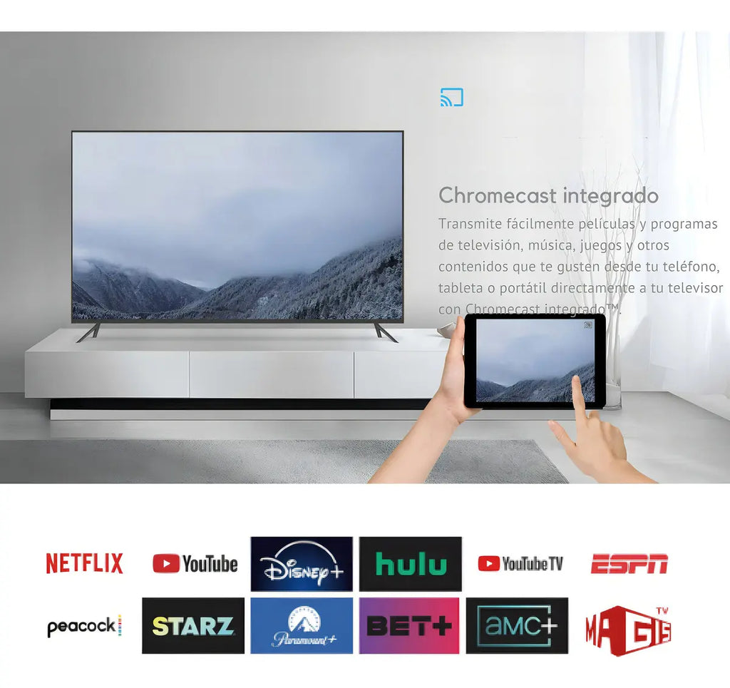 TV Box Onn 4K UHD Streaming Dolby Audio